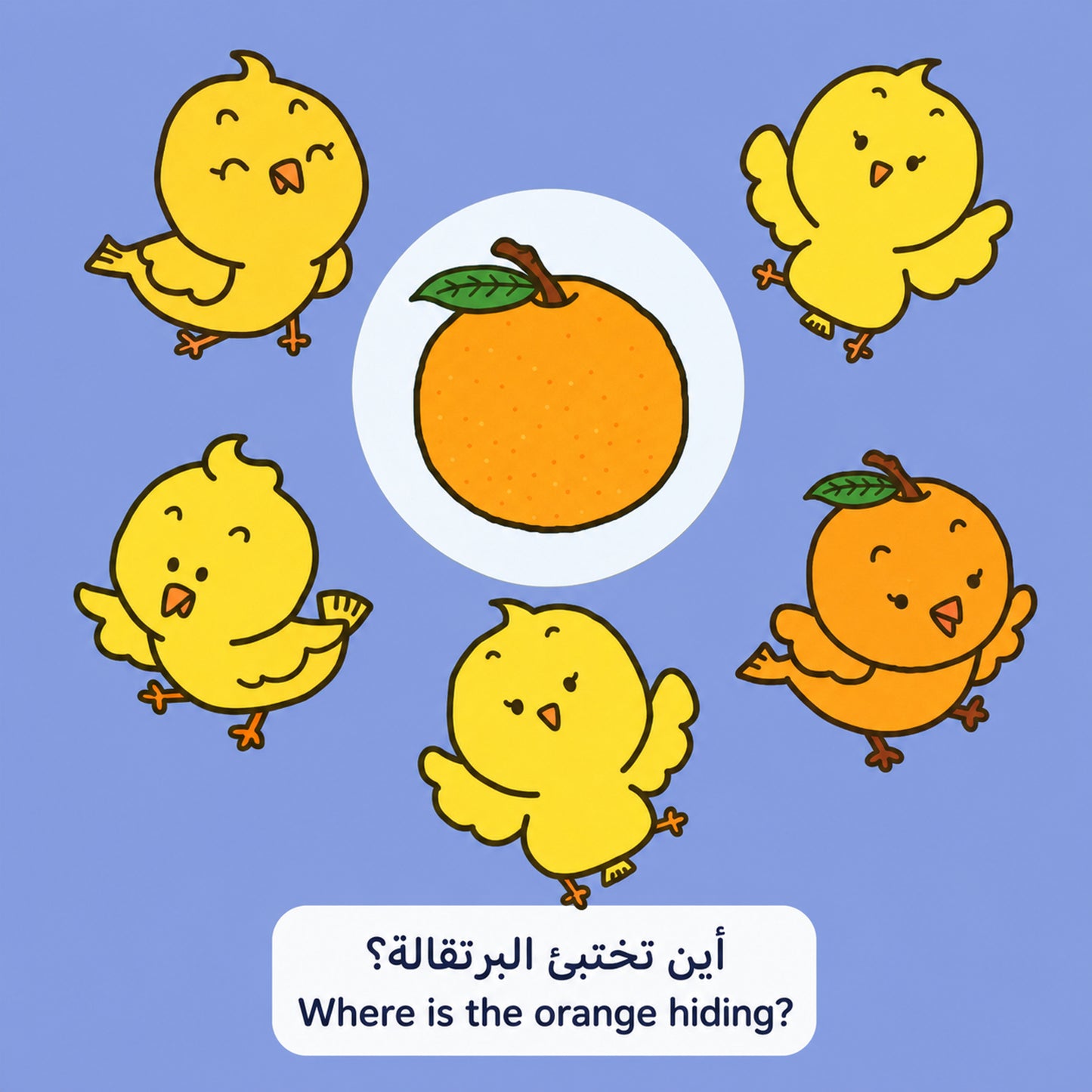 كتاب تعلم الطفل - أين يختبئ الطعام