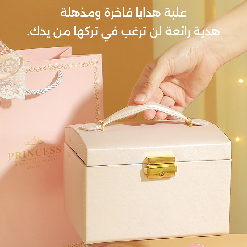 طقم إكسسوارات شعر الأميرة للبنات