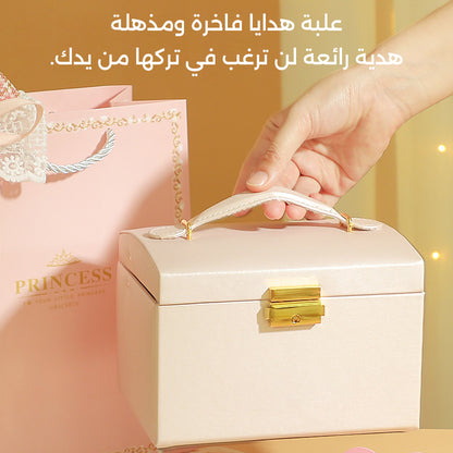 طقم إكسسوارات شعر الأميرة للبنات
