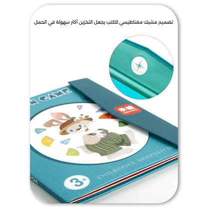 لغز تعليم الكسور المغناطيسية