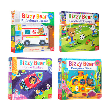 كتب Bizzy Bear التفاعلية للأطفال الصغار